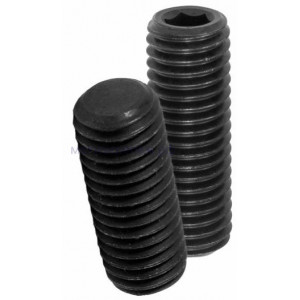 Винт установочный с плоским концом М2х2 DIN 913 (ISO 4026), сталь 45H