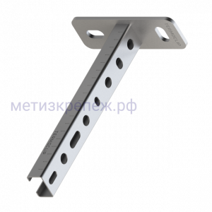 Консоль монтажная 28х18 TERMOCLIP, оцинкованная сталь