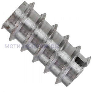 Муфта (гайка) мебельная резьбовая М10х20 DIN 7965