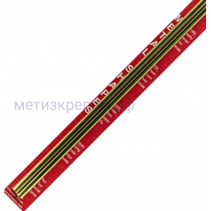 Трубка латунная 6х0,45х300 мм Ksmetals 9824 комплект - 2 шт