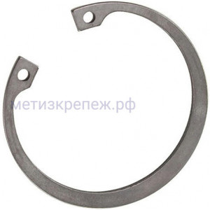 Кольцо стопорное DIN 472 М30, нержавеющая сталь 1.4122 (А2)
