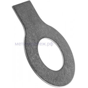 Шайба стопорная с лапкой М10 DIN 93, нержавеющая сталь А4