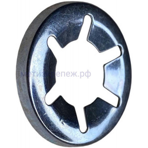 Шайба стопорная Star-Lock 16 мм, оцинкованная сталь