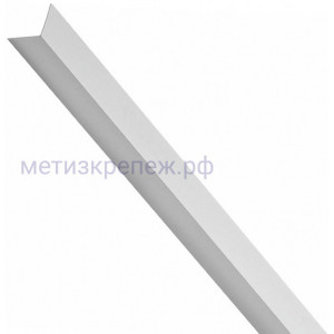 Уголок пластиковый 30х30х2х1000 мм Gah Alberts 485054 белый