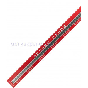 Трубка алюминиевая 2х0,45х300 мм Ksmetals 9801 комплект - 4 шт