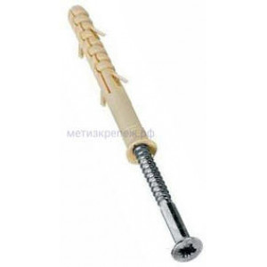 Фасадный дюбель с шурупом Sormat KAT N 10х115 (TORX)