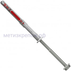 Дюбель фасадный DuoXpand 10x140 FUS Fischer 562178, с шестигранным шурупом и фланцем, нержавеющая сталь