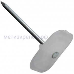 Прижимной диск с гвоздём NSB 2/50 Fischer 048309, пластик/оцинкованная сталь