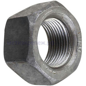 Гайка дюймовая 1/4"-28 UNF DIN 934, класс прочности 8