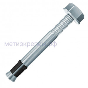 Анкер с резьбой и фланцевой гайкой 6х30 М6/5 Fischer FNA II 44109, оцинкованная сталь