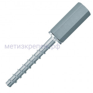 Шуруп по бетону 6x55 M8/M10 Fischer FBS II I c внутренней резьбой 546401, оцинкованная сталь