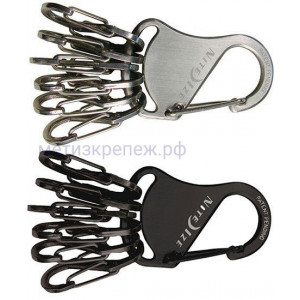 Набор карабинов Nite Ize KeyRack Steel, 6 шт
