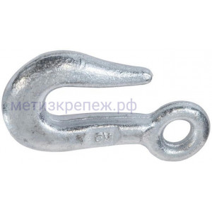 Крюк с открытым зевом Goralmet оцинкованный D6 (128500)