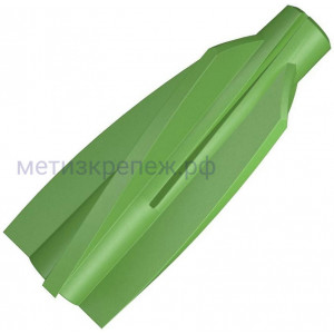 Дюбель для газобетона GB Green 8 Fischer 532734, зелёный нейлон, 4 шт в блистере