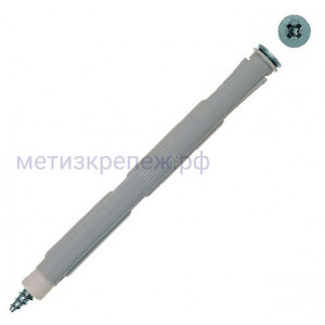Рамный дюбель Fischer F 10 S 100 с потайной головкой 88626, нейлон