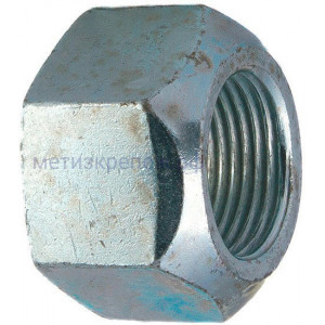 Гайка самоконтрящаяся М14х1,5 DIN 980 (Form M), класс прочности 8, оцинкованная сталь