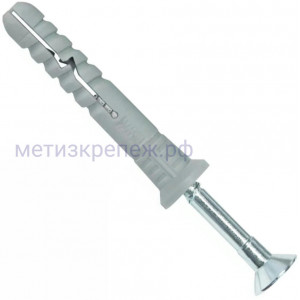 Дюбель-гвоздь 8х100 c потайной головкой Wkret-met SM, оцинкованная сталь