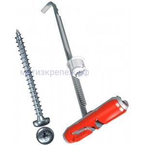 Универсальный дюбель DuoTec 10 S PH Fischer 539027 с шурупом с полукруглой головкой, 2 шт в блистере