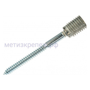 Винт для оконных и дверных коробок SKRH 7х90 Sormat 9640075851, оцинкованная сталь