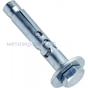 Втулочный анкер-болт 8/65 - 115 мм Fischer FSA S 068522, оцинкованная сталь
