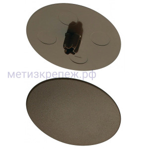 Заглушка для эксцентриковой стяжки MAXI FIX, D39 мм коричневая, CF136PMA