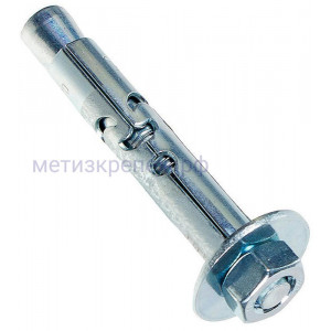 Втулочный анкер с гайкой 10/60 - 115 мм Fischer FSA B 068505, оцинкованная сталь