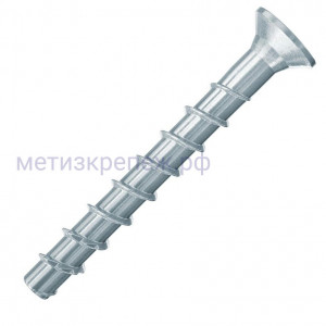Саморез по бетону 6х80/25 Fischer FBS SK 546385, оцинкованная сталь