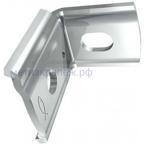 Сборочный уголок для профиля FLS Fischer MWU 90° 538667, оцинкованная сталь