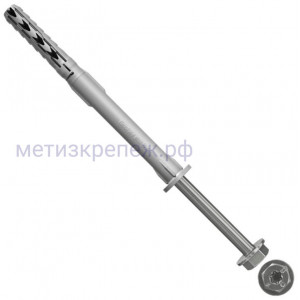 Дюбель фасадный 10х60 мм Fischer SXR-FUS 46339, нержавеющая сталь А4
