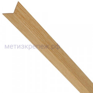 Уголок пластиковый 20х20х1,5х1000 мм Gah Alberts 478698, дуб