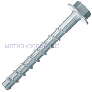 Саморез по бетону 6х60/5 Fischer FBS US 546391, оцинкованная сталь