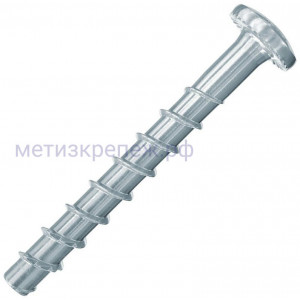Саморез по бетону 6х80/25 Fischer FBS II P 546381, оцинкованная сталь