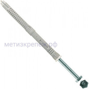 Дюбель универсальный 10х230 с шестигранной головкой Fischer FUR-SS 88782, оцинкованная сталь