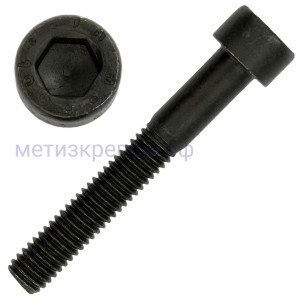 Винт с внутренним шестигранником М10х20 DIN 912, класс прочности 10.9, сталь без покрытия