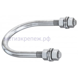 U-образная скоба для тяжелых нагрузок Fischer FMPSU 65 547934, горячеоцинкованная сталь