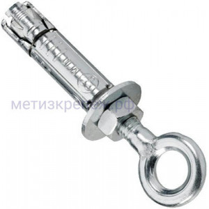Анкер с кольцом EBF М10 16х60 мм Sormat PFG 9640077432, оцинкованная сталь
