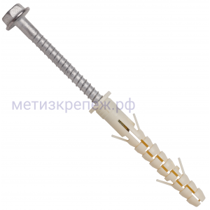 Дюбель фасадный Sormat S-UF с шурупом S-FP MG