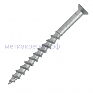 Шуруп 8х90 KBRM Sormat с потайной головкой 9640075142, оцинкованная сталь