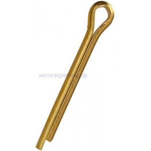 Шплинт разводной 3,2х20 DIN 94, латунь