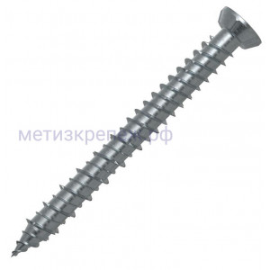 Шуруп нагель Fischer FFS 7,5х202 с потайной головкой 532943, оцинкованная сталь