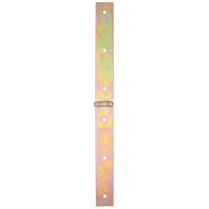 Петля для ящиков 400х35 мм Gah Alberts 315900, желтый цинк