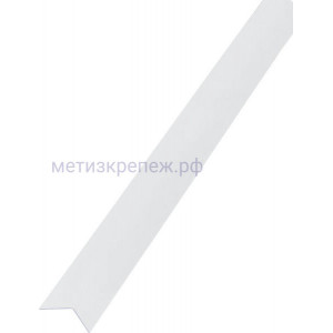 Угловой профиль 20х20х1х1000 мм GAH ALBERTS 485092, пластик прозрачный