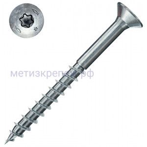 Саморез потай 4х30 Fischer FPF II CTP BC 670165, неполная резьба, оцинкованная сталь (500 шт)