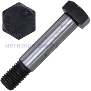 Болт призонный М24х90 DIN 610, класс прочности 10.9, сталь без покрытия