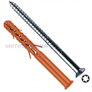 Дюбель фасадный Mungo MBR-ST 8х140 с шурупом T30