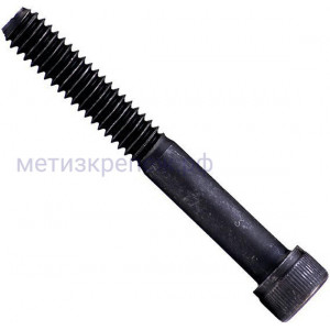Винт дюймовый BSW 5/16"-18 х 3 1/2 (89 мм) DIN 912, класс прочности 10.9, сталь без покрытия
