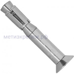 Анкер с болтом с потайной головкой М12-20/80/40 Sormat SK 9650080440, оцинкованная сталь