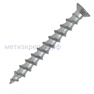 Шуруп 8х65 KBRM Sormat с потайной головкой 9640075140, оцинкованная сталь