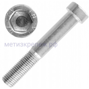 Винт с внутренним шестигранником и уменьшенной головкой М6х50 DIN 6912, нержавеющая сталь А2