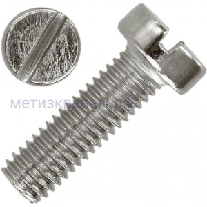 Винт с цилиндрической головкой М1,2х2 DIN 84, нержавеющая сталь А2